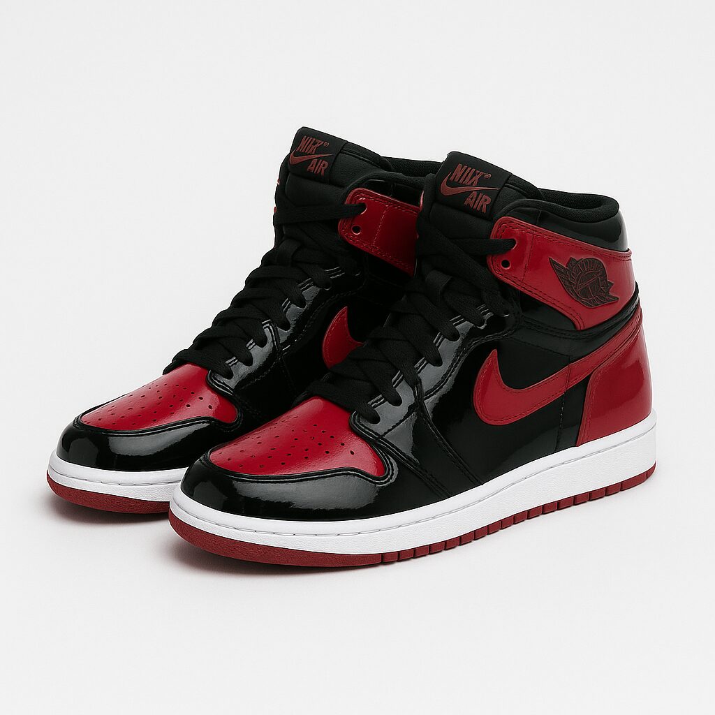 Air Jordan 1 OG Retro Patent Bred