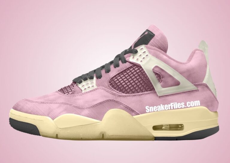 Air Jordan 4 Denim “Iced Carmine”