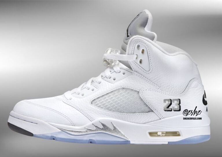 Air Jordan 5 “White Metallic” 2026