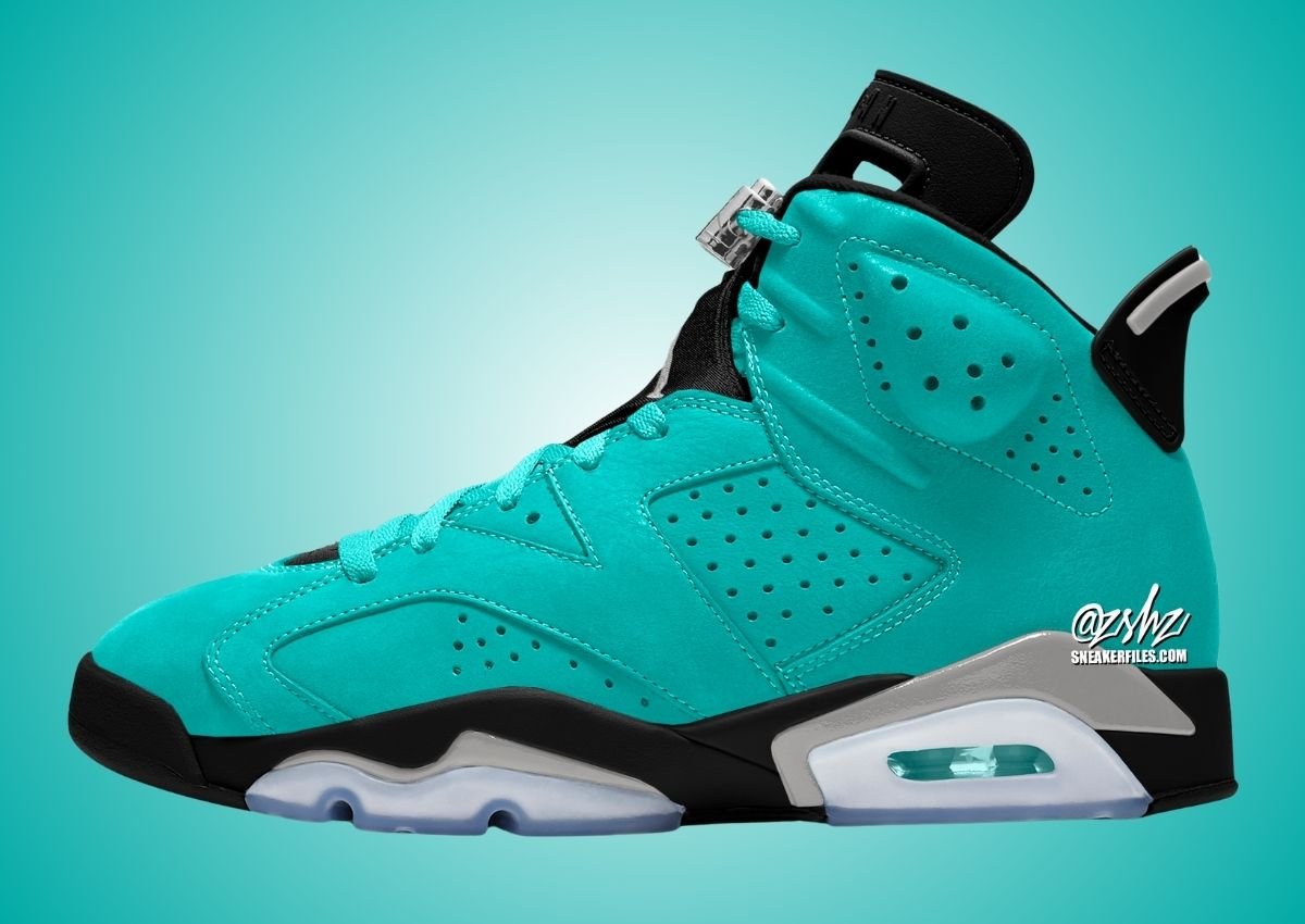 Air Jordan 6 Light Aqua