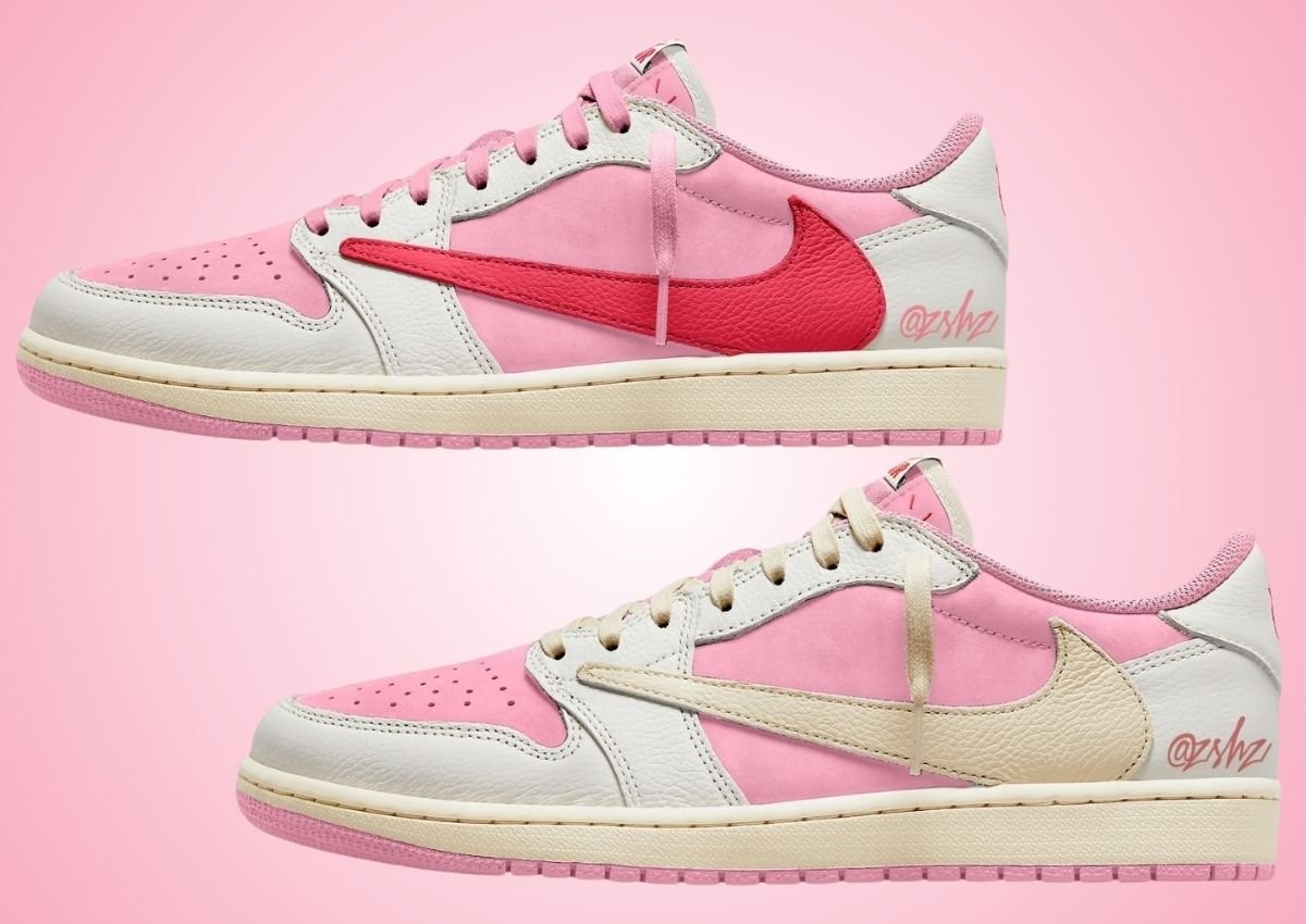 travis_scott_x_air_j-1 Travis Scott x Air Jordan 1 Low OG “Shy Pink” Pack Release Date