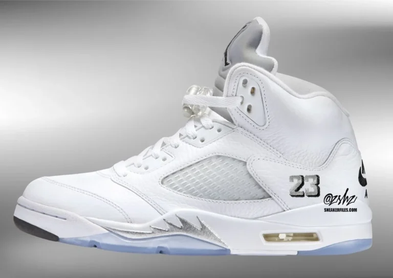 Air Jordan 5 “White Metallic” 2026