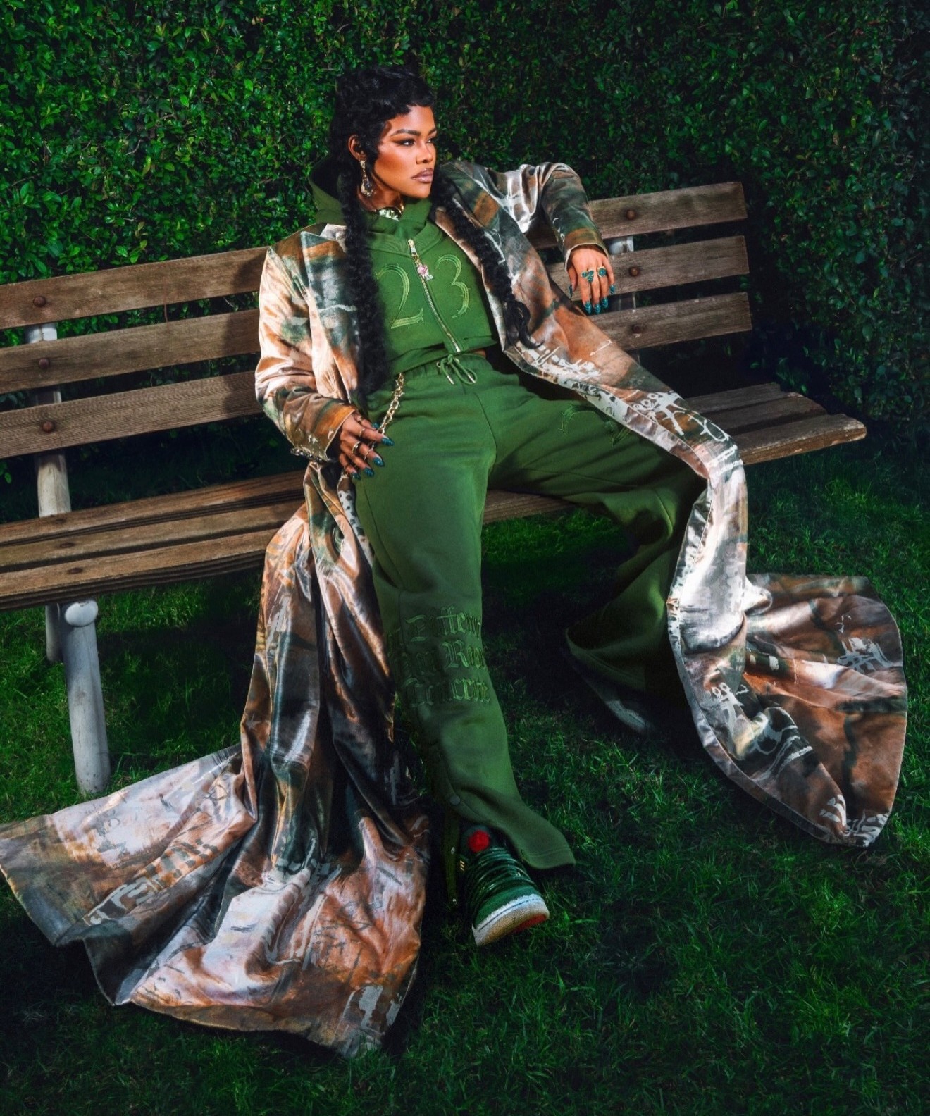 Teyana Taylor Unveils 'Concrete Rose' Air Jordan 3 Collab