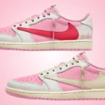Travis Scott x Air Jordan 1 Low OG “Shy Pink” Pack