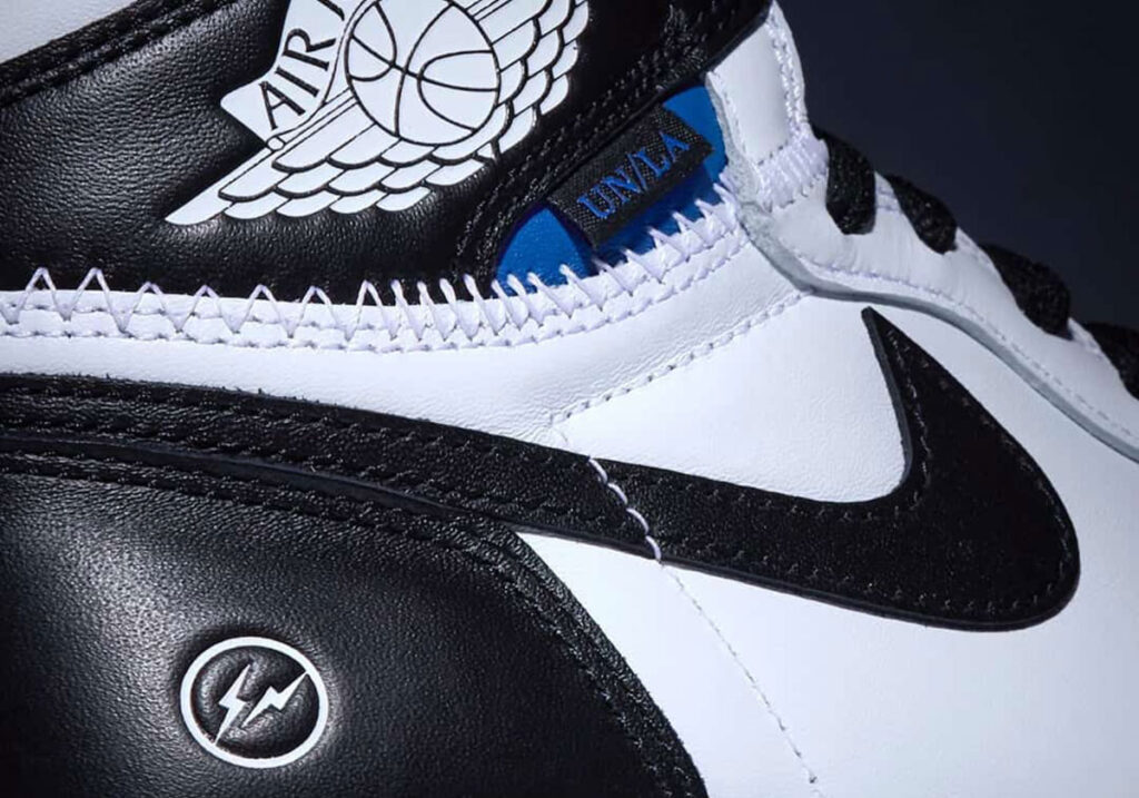 fragment union air jordan 1 white black release date 2