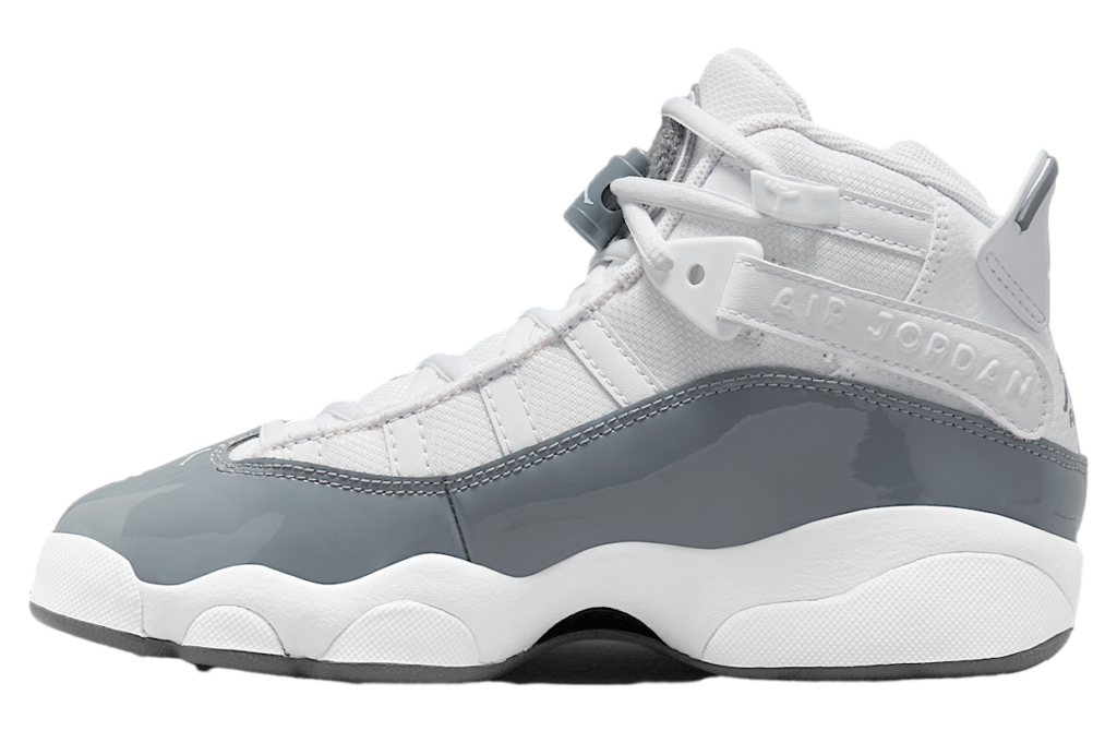 ipad jordan 6 rings gs white cool grey