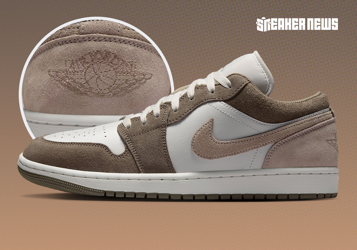 The Air Jordan 1 Low Dons “Olive Grey” Suede