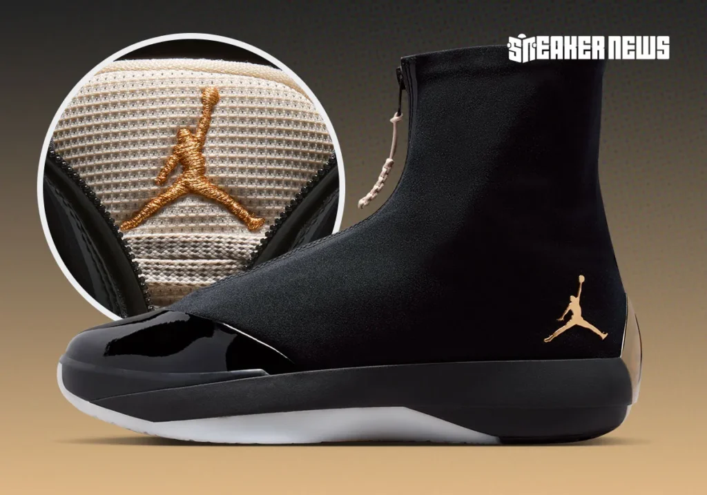 air jordan 4028 black metallic gold ir2085 001 2