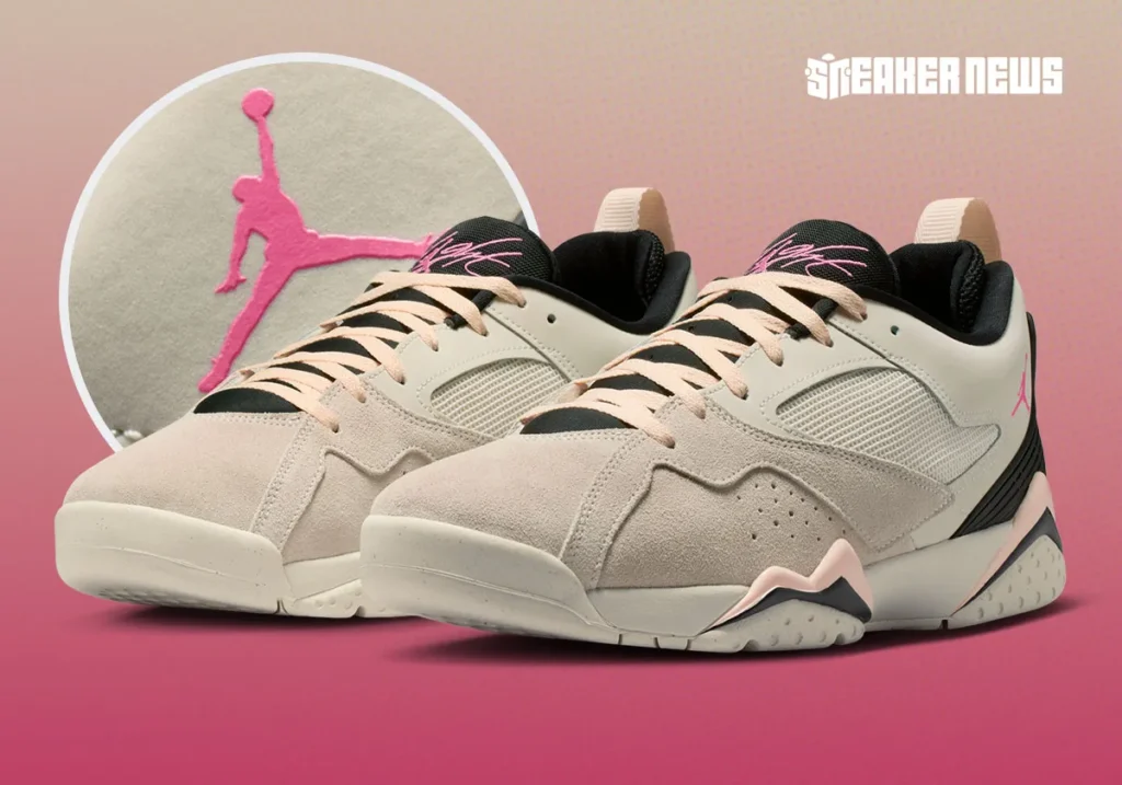 jordan mvp 92 pale ivory black crimson tint pinksicle HQ3950 105