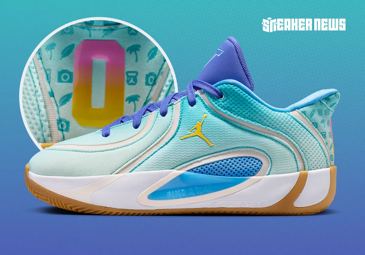 This Jordan Tatum 4 Is Already Ready For Summer Vacation