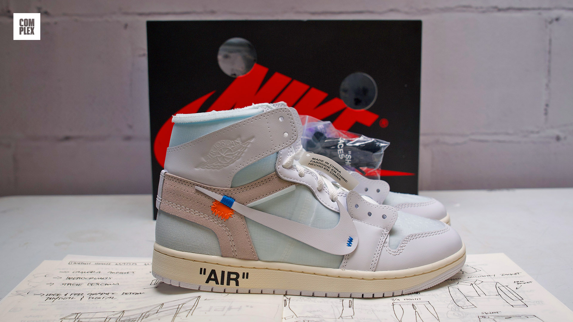 Virgil Abloh's Air Jordan 1 Re-Release Explained by Archivist Mahfuz Sultan