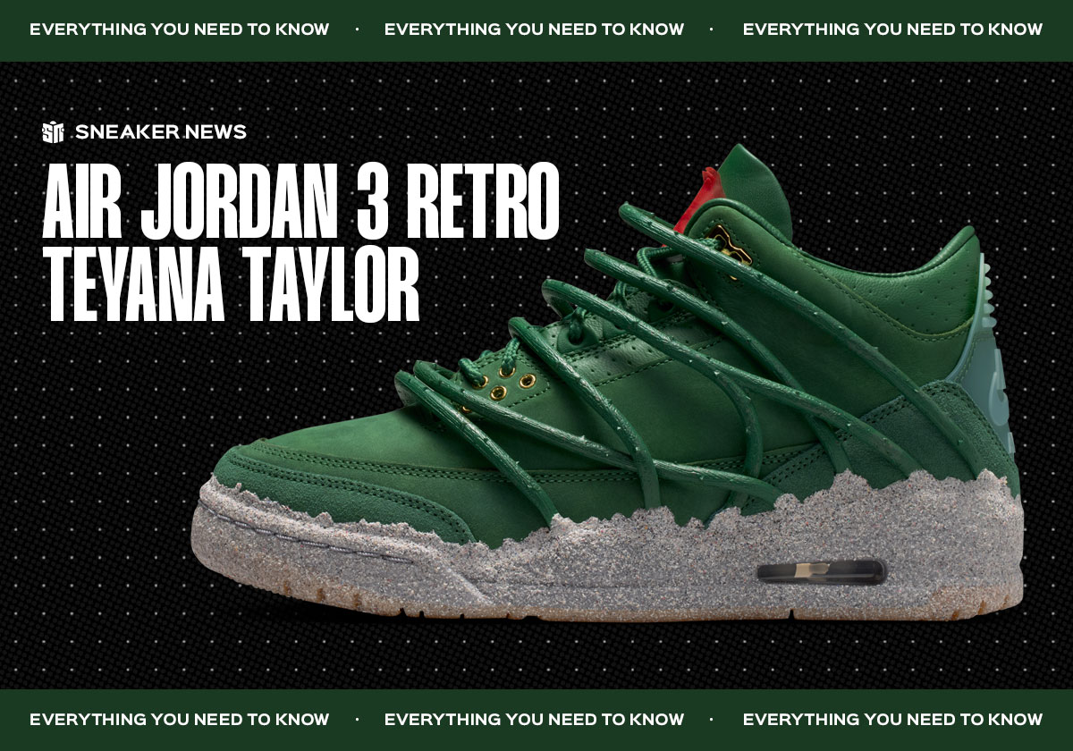 Where To Buy The Teyana Taylor Air Jordan 3 “Concrete Rose”