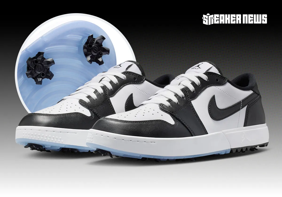 “Panda” Makeup Lands On The Air Jordan 1 Low Golf