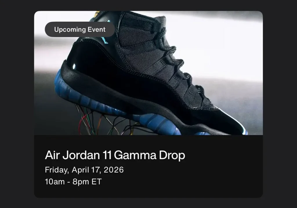 air jordan 11 gamma blue restock nike soho