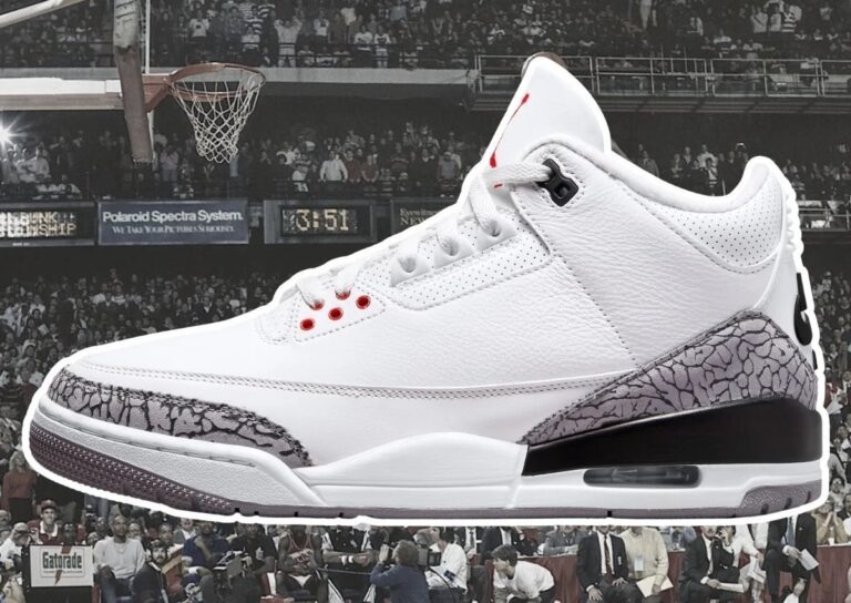 Air Jordan 3 “White Cement” 2027 sneaker