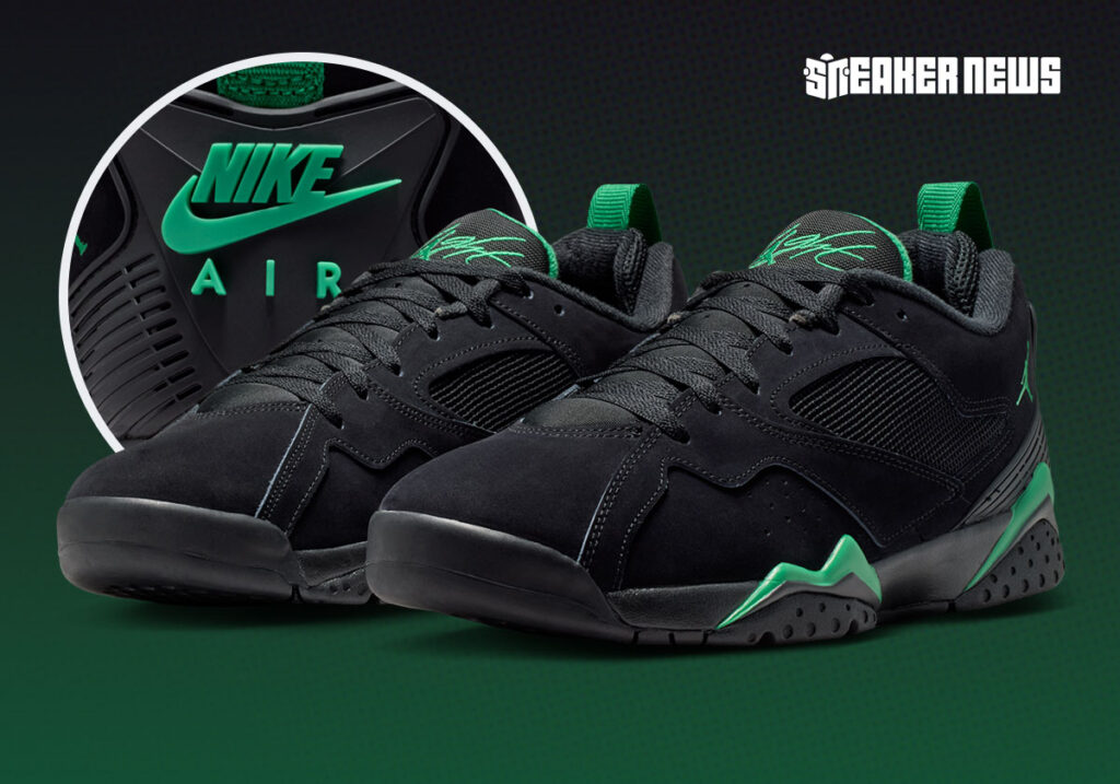 jordan mvp 92 black dark grey lucky green hq3950 012 1