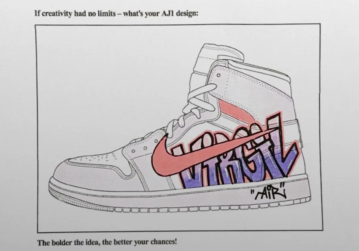 This Store Had People Designing Virgil Abloh Air Jordan 1s For The Raffle