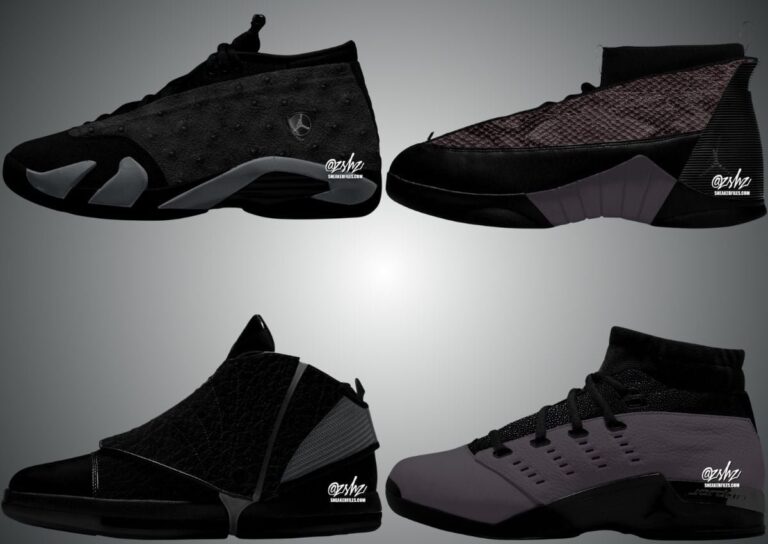 Air Jordan “Black Pack” sneaker