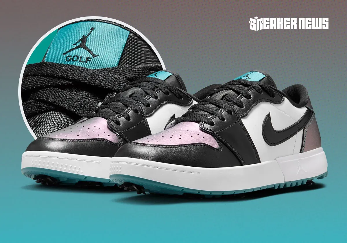 The Air Jordan 1 Low Golf “Chameleon” Draws From A 2017 All-Star Release Image 1