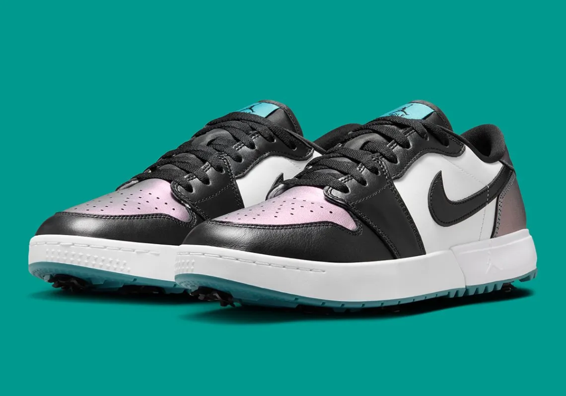 The Air Jordan 1 Low Golf “Chameleon” Draws From A 2017 All-Star Release Image 2