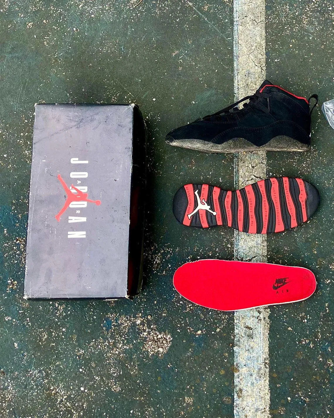 An Original Air Jordan 10 “Dirty Bred” Sample Has Emerged Image 3