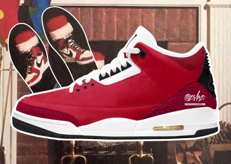 Air Jordan 3 “Santa” sneaker