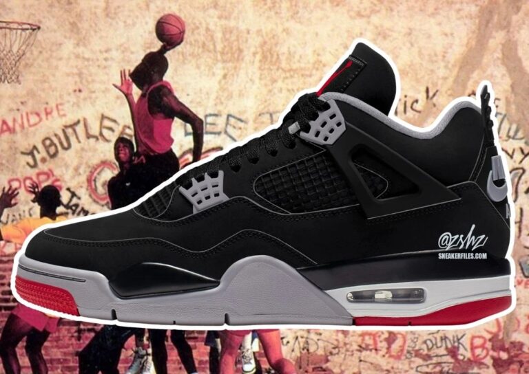 Air Jordan 4 “Bred” 2026 sneaker