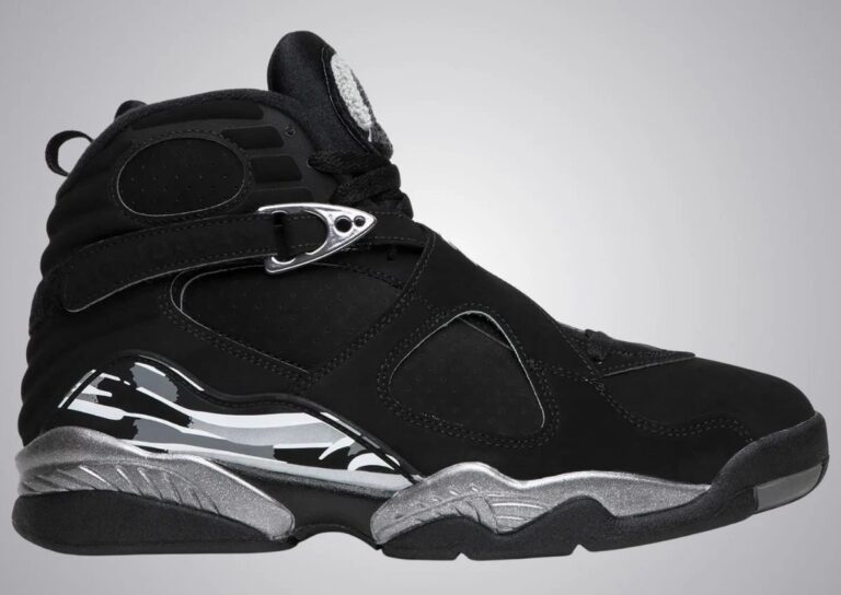 Air Jordan 8 “Chrome” 2026 sneaker