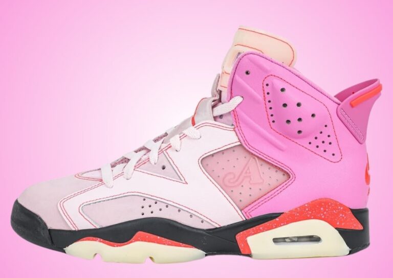 Awake NY x Air Jordan 6 “Playful Pink” sneaker