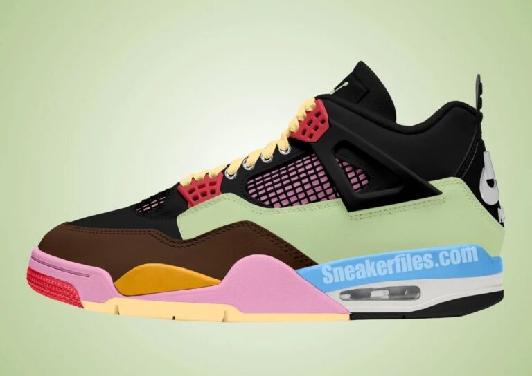 J Balvin x Air Jordan 4 “Multi-Color” sneaker