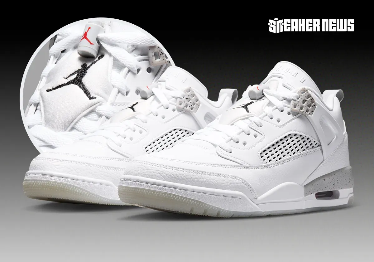 The Jordan Spiz’ike Low Gets Another “White Cement” Makeover