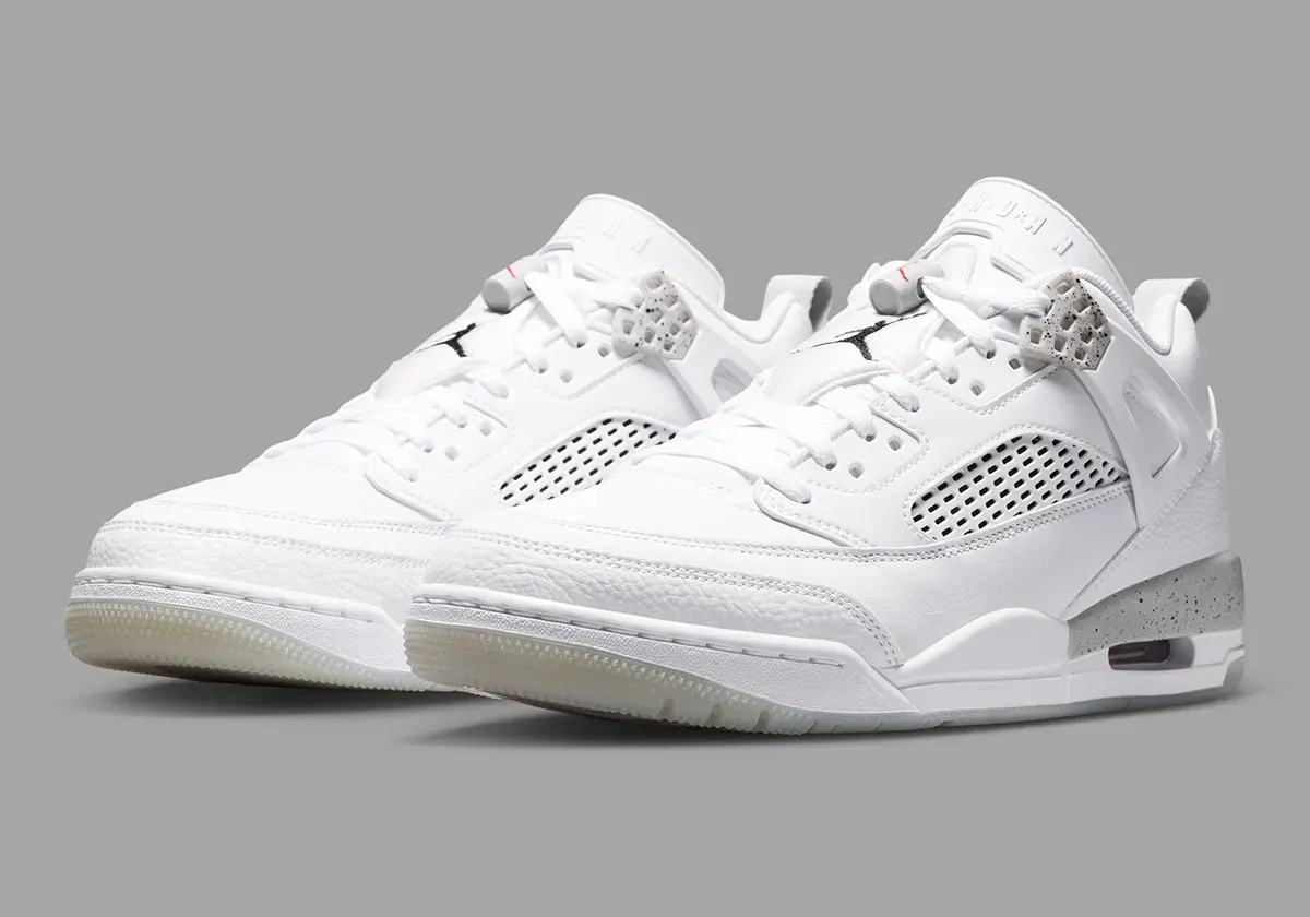 The Jordan Spiz’ike Low Gets Another “White Cement” Makeover Image 1
