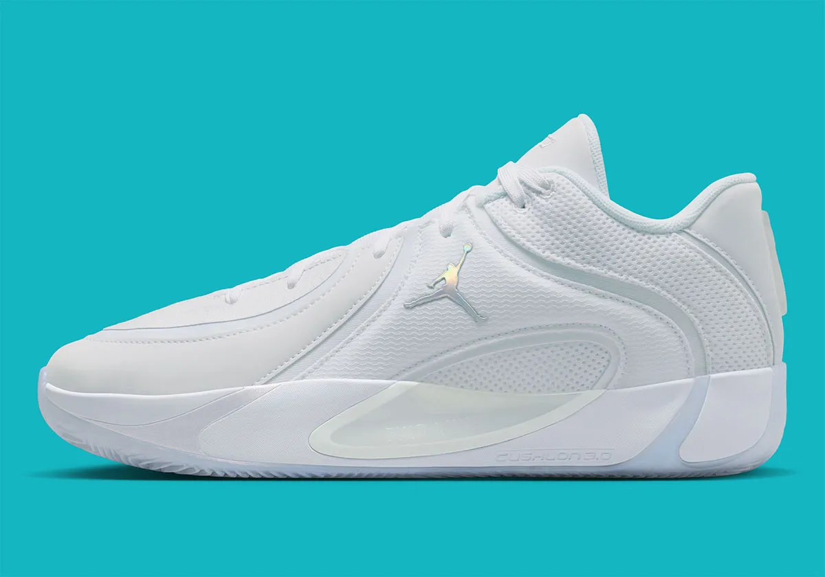 The Jordan Tatum 4 Shines In “Pure Platinum” Image 2