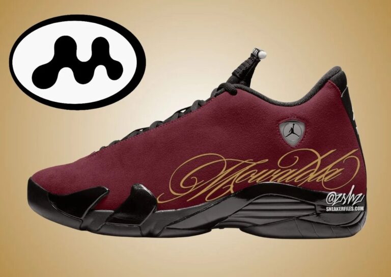 Mowalola x Air Jordan 14 sneaker