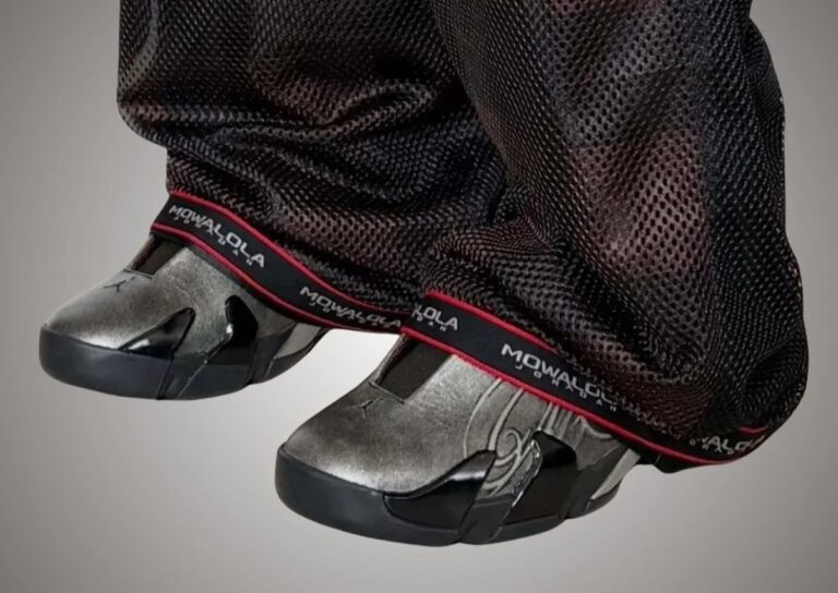 Mowalola x Air Jordan 14 Mule sneaker