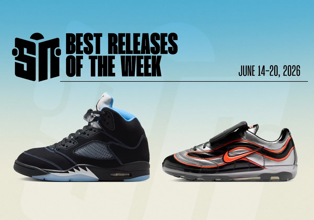 Jordan 5 “Black Carolina,” Nike Cryoshot, And This Week’s Best Releases
