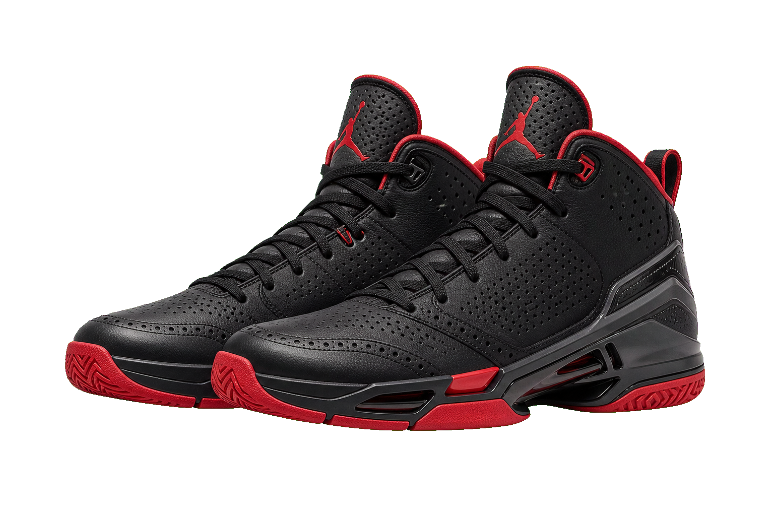 Air Jordan 2012 Black / Varsity Red / Anthracite
