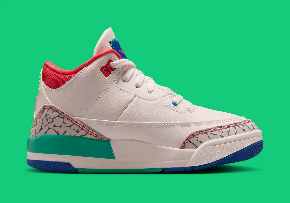 The Kids’ Air Jordan 3 “Chalk” Drops On August 8th Image 2