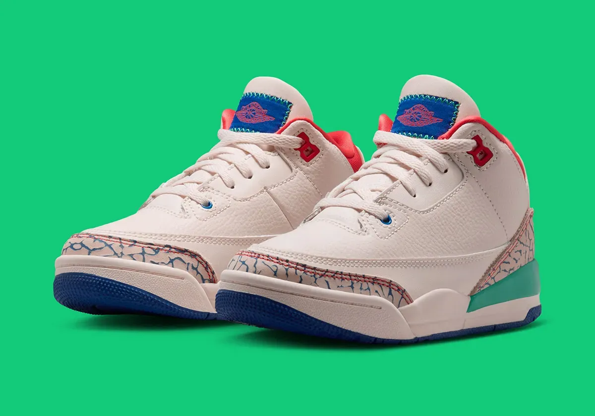 The Kids’ Air Jordan 3 “Chalk” Drops On August 8th