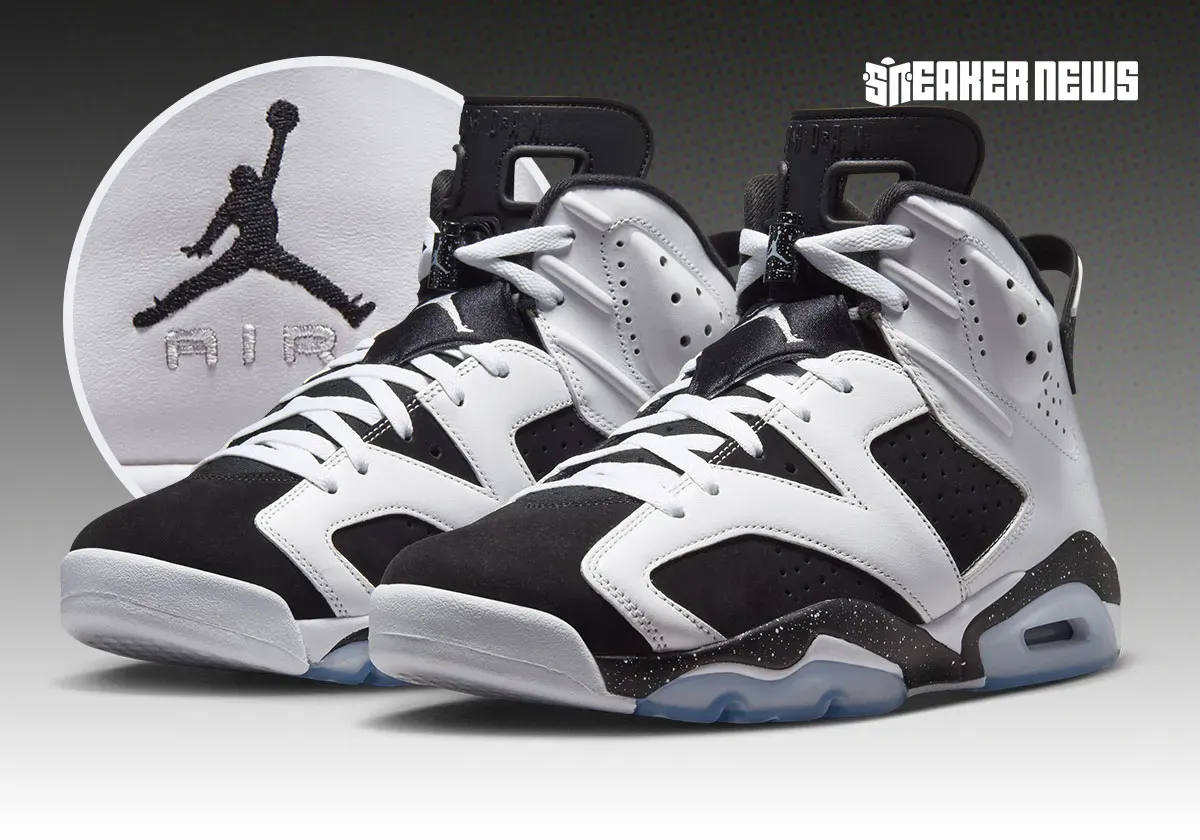 Official Images Of The Air Jordan 6 “Oreo”