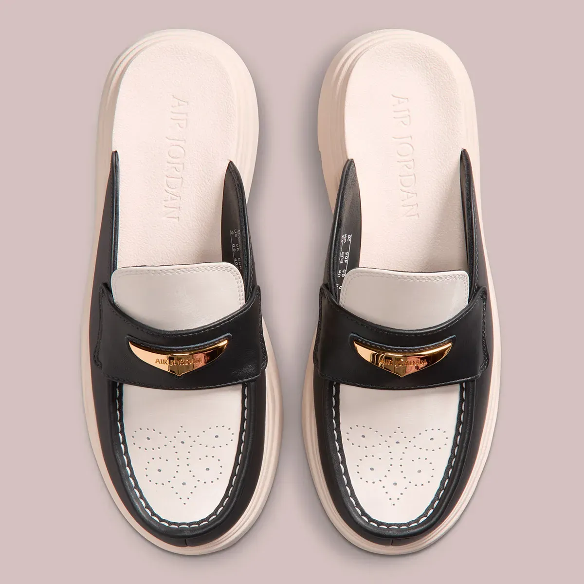 Ornamental Broguing Lands On The Air Jordan Mule Image 4