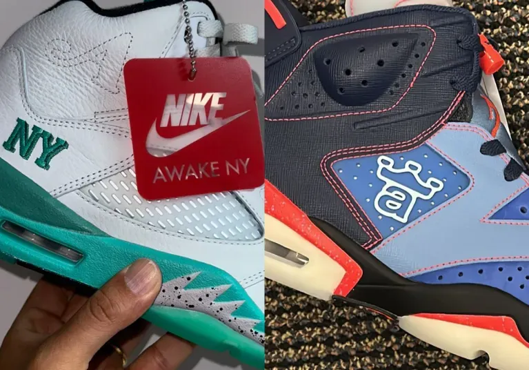 Angelo Baque Reveals Unreleased Awake x Air Jordan 5 Sample Image 4